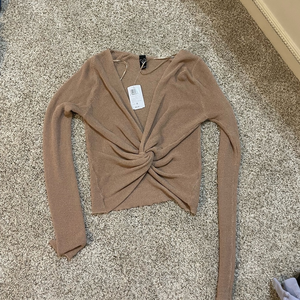 Long Sleeve Knit Top